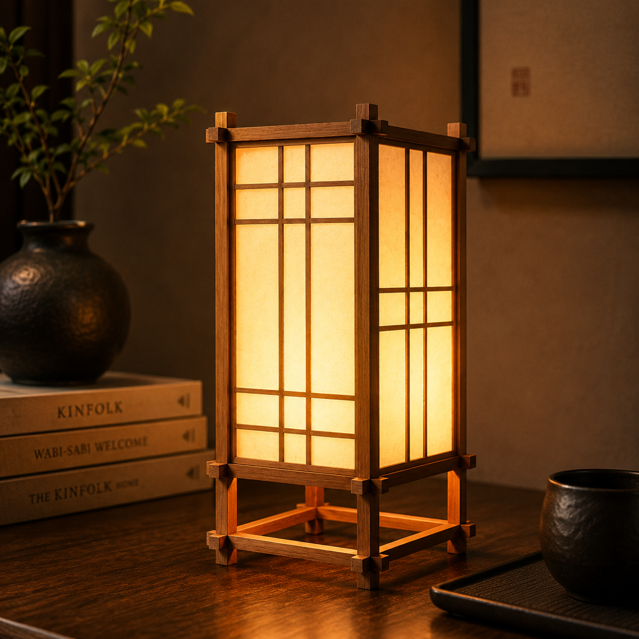 Zen Shoji Table Lamp