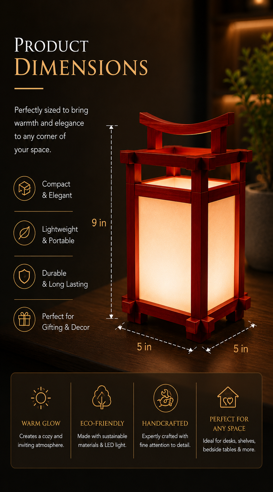 Japanese Lantern Lamp